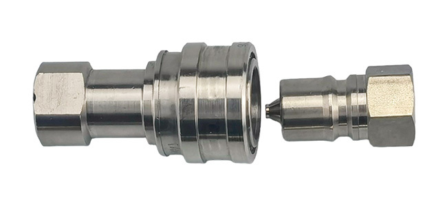 CB-SPB-1F compact hydraulic quick coupling – ISO B compliant
