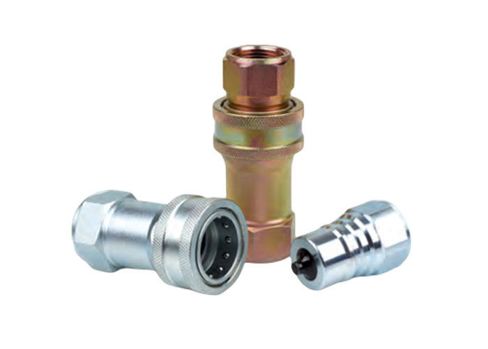 Stalowe TG Type Socket Hydraulic Quick Coupling With Valve Plug