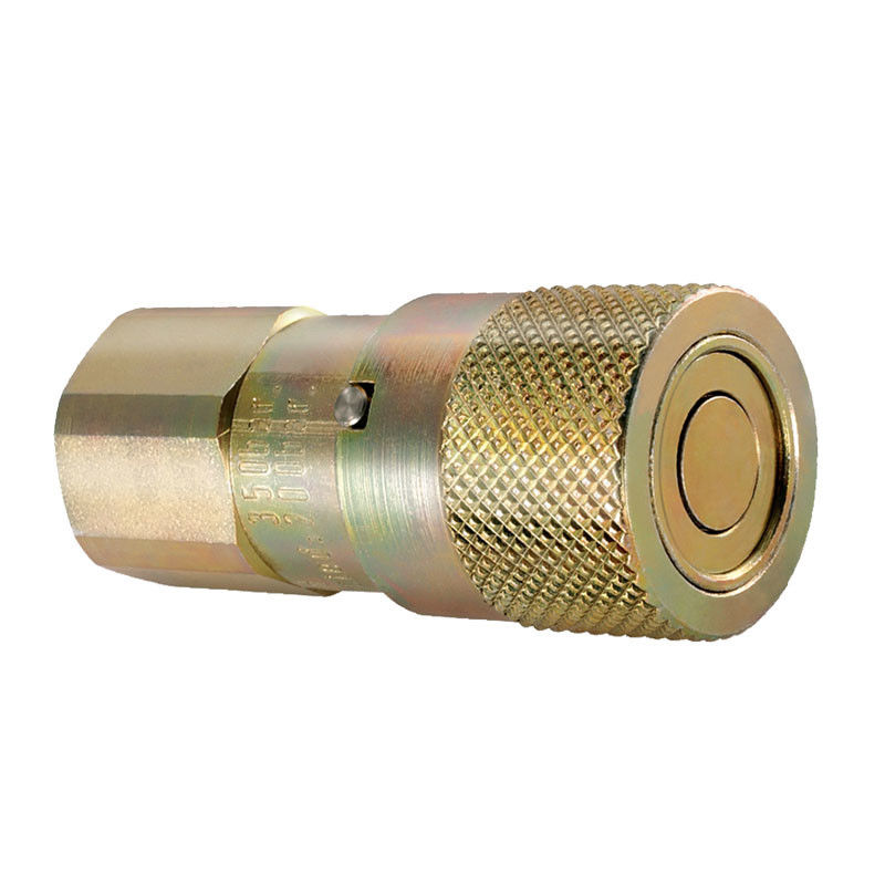 Zękowe szybkie sprzęgły hydrauliczne ze stali Iso serii ISO 16028-Cb-Sp-6fn-Qa